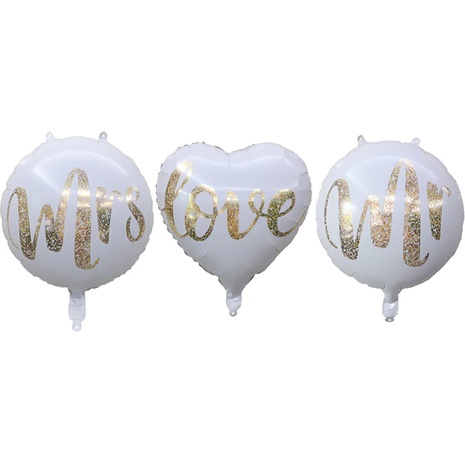 Letter Aluminum Film Wedding Balloon's discount tags