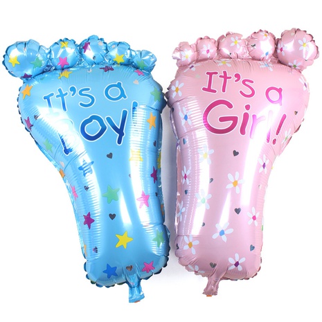 Letter Foot Aluminum Film Birthday Balloon's discount tags
