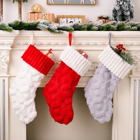 Weihnachten Socke Tuch Gruppe Hängende Ornamente's discount tags