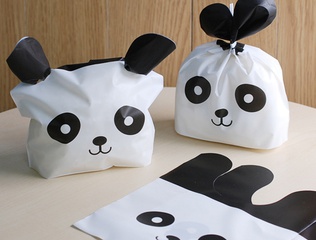 Süß Kaninchen Panda EVA Verpackungsbeutel für Lebensmittel