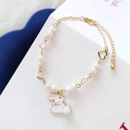 Simple Style Geometric Alloy Plating Braceletspicture13