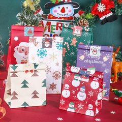 Weihnachten Schneemann Schneeflocke Papier Gruppe Zubehör für Geschenkverpackungen
