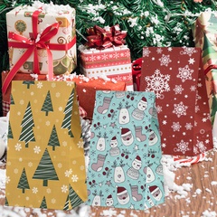 Weihnachten Baum Schneeflocke Papier Gruppe Zubehör für Geschenkverpackungen