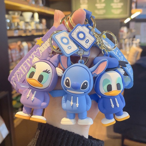 Cute Cartoon Character PVC Keychain's discount tags