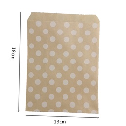 Simple Style Stripe Polka Dots Kraft Paper food packaging bagpicture7