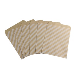 Simple Style Stripe Polka Dots Kraft Paper food packaging bagpicture12