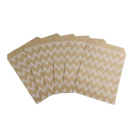 Simple Style Stripe Polka Dots Kraft Paper food packaging bagpicture10