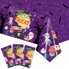 Halloween Halloween-Muster Papier Gruppe Tischdecke