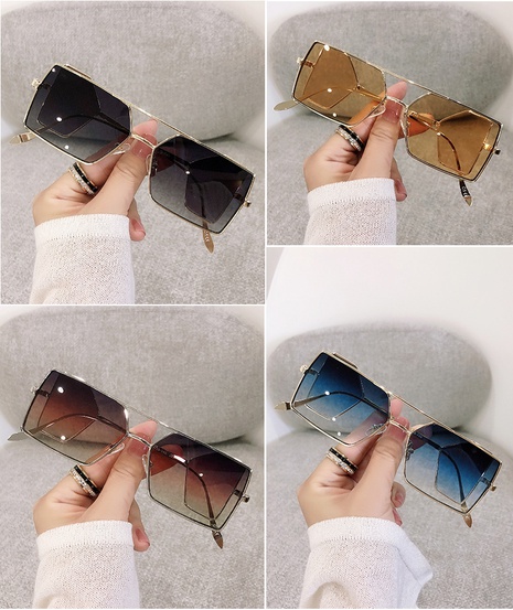 Unisex Casual Geometric Pc Polygon Sunglasses's discount tags