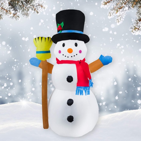 Christmas Snowman Polyester Party Decorative Props's discount tags