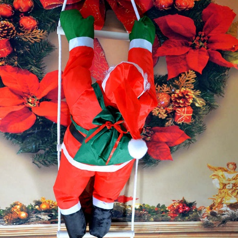 Christmas Santa Claus Cloth Party Decorative Props's discount tags