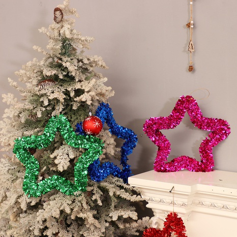 Christmas Star Iron Party Decorative Props's discount tags