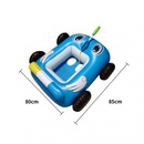 Neues aufblasbares Wasserstrahl auto PVC Kinder schwimm ring mit Wasser pistole Zugband Wasserspiel zeugpicture5