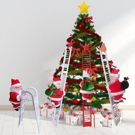 Weihnachten Weihnachtsmann Kunststoff Gruppe Dekorative Requisiten's discount tags