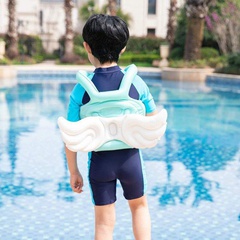 Cute PVC Inflatable Angel wings outdoor water swimming auxiliary swimming circle