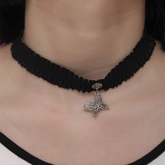 Einfacher Stil Schmetterling Metall Spitze Halsband 1 Stück