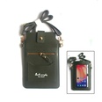 Fashion Solid Color Transparent Square Zipper Phone Walletpicture15