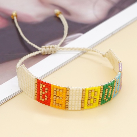 Bohémien Géométrique Verre Bracelets's discount tags