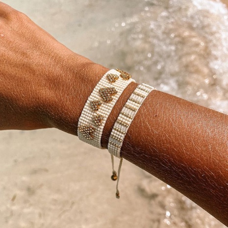 Bohemian Geometric Glass Bracelets's discount tags