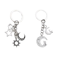 Simple Style Moon Cat Alloy Plating Bag Pendant Keychain 1 Piece