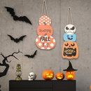 Halloween Pumpkin Skull Wood Party Hanging Ornamentspicture10