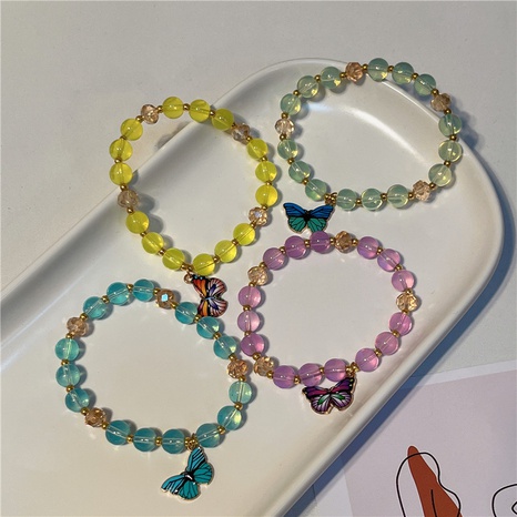 Korean Style Geometric Glass Bracelets's discount tags
