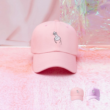 Unisex Basic Gesture Embroidery Baseball Cap's discount tags