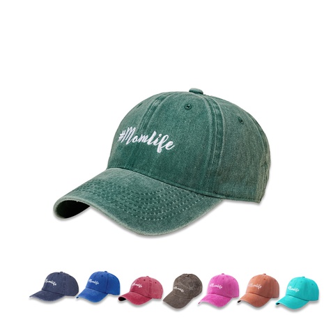 Unisex Simple Style Letter Embroidery Baseball Cap's discount tags