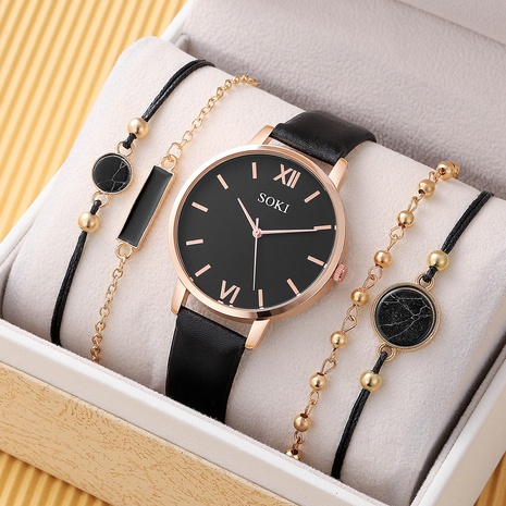 Women'S Fashion Geometric Needle Quartz Watch's discount tags