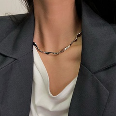 Simple Style Geometric Alloy Plating Women'S Necklace 1 Piece