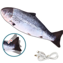 Elektrische Fisch Simuliert Fisch USB Lade Pet Spielzeug
