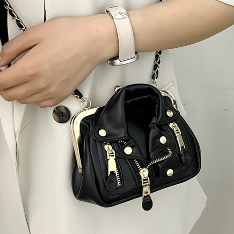 Fashion Geometric Solid Color Buckle Crossbody Bag's discount tags