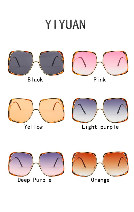 Unisex Mode Geometrisch Pc Quadrat Sonnenbrille's discount tags