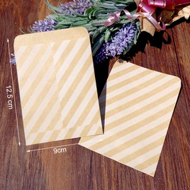 Stripe Polka Dots Paper Greeting Card Buggy Bagpicture13