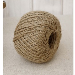 DIY Handmade Finish Hanging on Special Rope Wholesale Primary Color Tag Decoration Woven Hemp Rope 30 M Spot