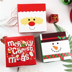 18 Christmas Handmade DIY Nougat Biscuit Packaging Box Gift Package Paper Box Nuts Dried Fruit Empty Gift