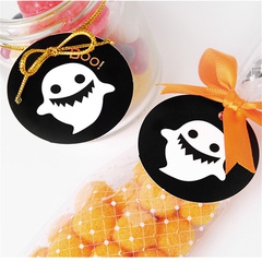 Halloween Cute Cartoon Paper Halloween Decoration Hanging Tag Gift Wrapping Supplies