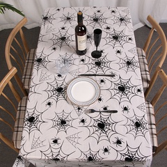 Halloween Tablecloth Bar Dance KTV Atmosphere Venue Layout Props Spider Web Tablecloth Ghost Festival Tablecloth Wholesale