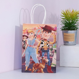 Cartoon Kraft Paper Party Gift Wrapping Suppliespicture9
