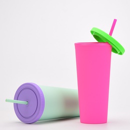 Mode Einfarbig Kunststoff Wasserflaschenpicture18