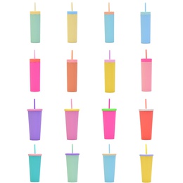 Mode Einfarbig Kunststoff Wasserflaschenpicture15