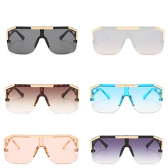 Frau Einfacher Stil Einfarbig Pc Quadrat Sonnenbrille