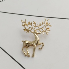 Christmas Vintage Style Elk Alloy Christmas Brooches