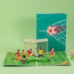 Des Sports Football Papier Fête carte