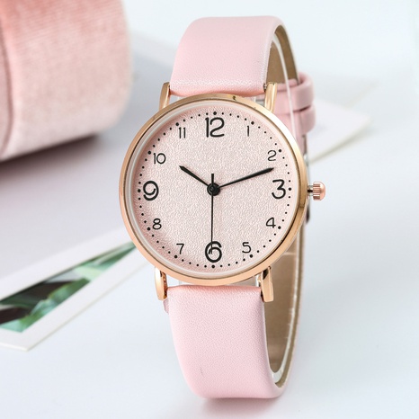 Women'S Casual Number Buckle Quartz Watch's discount tags