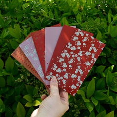 Red Envelope Gilding Creative New Year Lucky Red Packet 6 Pcs/bag