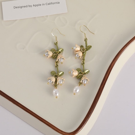 Sweet Flower Alloy Earrings 1 Pair's discount tags