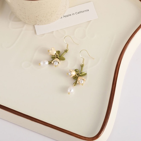 Sweet Flower Alloy Earrings 1 Pair's discount tags