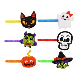 Halloween Fashion Geometric Ghost PVC Party Holiday Hairpinpicture8