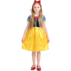 Halloween Kindertag Weihnachten Prinzessin Farbblock Besondere Gelegenheit Kostüm Requisiten